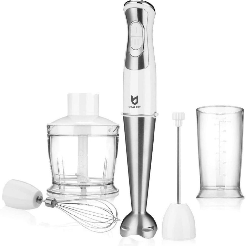 UTALENT 5-in-1 8-Speed Stick Blender , Immersion Hand Blender, gifts